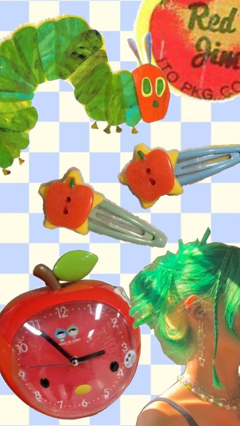 i made this just to use the tag #applecore Apple Headband, Orange Soda, Apple Fruit, Very Hungry, Very Hungry Caterpillar, Wallpaper For Your Phone, Hungry Caterpillar, Aesthetic Photography, Caterpillar