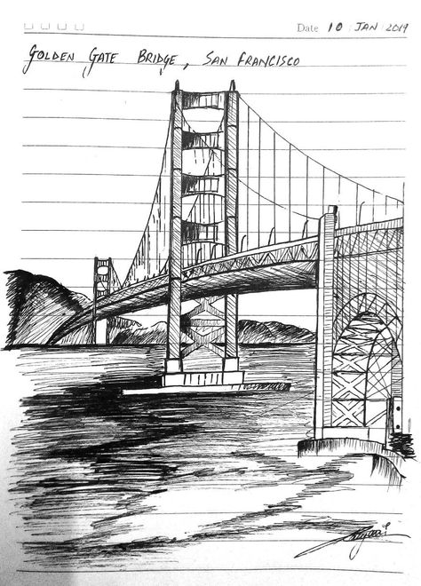 art arte art idea art drawing arts artes art aesthetic art aneme art animation  artfulness arteritis arter art idea San Francisco Sketch Drawing, Golden Gate Bridge Sketch, San Francisco Bridge Drawing, Bridge Sketch Simple, Bridge Architecture Drawing, San Francisco Sketch, San Francisco Drawing, Golden Gate Bridge Drawing, Bridge Sketch