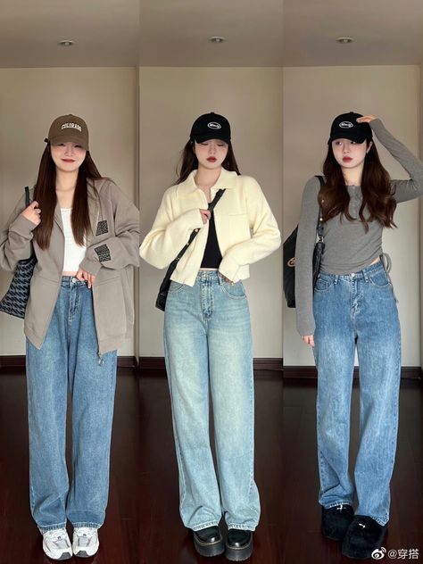 Summer Intern Outfits, Summer Asian Outfits, Intern Outfit, Chubby Outfit Ideas, Winter Inspo Outfits, Concert Ootd, Outfits Juveniles, Uni Fits, Ootd Korean Style