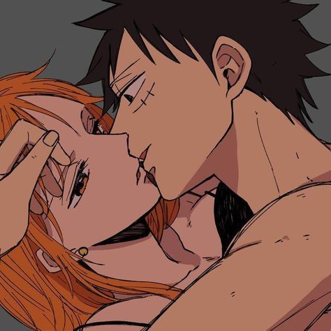 Album Cover Wallpaper Collage, Luffy X Nami, Cute Kiss, One Piece Series, One Piece Cartoon, Zoro Nami, One Piece Wallpaper Iphone, One Piece Nami, Cute Tumblr Wallpaper