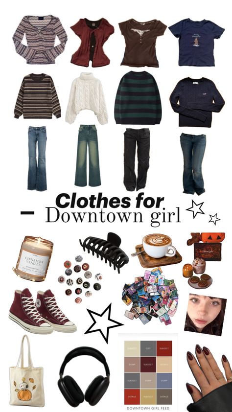 Downtown girl Downtown Girl Essentials, Down Town Girl, Essentials Clothes, Gilmore Girls Outfits, Girl Essentials, Down Town, Downtown Outfits, Downtown Girl