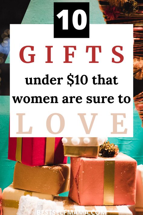 These best gifts under $10 for her are sure to please. These gifts are easy on the wallet but they are sure to put a smile on the face of the person on the receiving end. #giftsforwomen #giftideas #gifts #giftsunder10 #holidaygifts #christmasgifts #birthdaygiftsforher Gift Ideas Under 20 Dollars, 20 Gifts Under $20 For Women, Fall Gift Ideas For Women, Under 20 Gift Ideas, 20 Dollar Gift Ideas, Gifts Under 20 Dollars For Women, Gift Ideas Under $10, 20 Gift Exchange Ideas, Christmas Gift Ideas Under 10