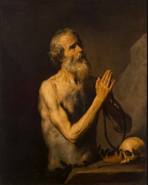 Jusepe de Ribera Saint Onuphrius (1637) Hermitage Museum, St. Petersburg San Onofre, Irish Painters, San Bartolome, Hermitage Museum, Religious Painting, Baroque Art, Free Art Prints, Oil Painting Reproductions, Painting Reproductions