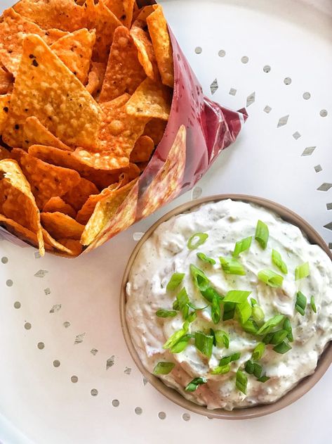 Dorito Chip Dip - The Tipsy Housewife Polish Hamburgers, Macaroni Hamburger, Dorito Dip, Fall Recipes Sides, Dorito Chip, Submarine Sandwich, The Tipsy Housewife, Loin Recipes, Tipsy Housewife