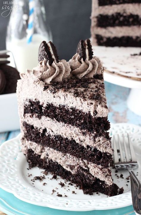 Oreo Dort, Oreo Torte, Oreo Frosting, Chocolate Oreo Cake, Chocolate Cake Recipe Moist, Chocolate Oreo, Chocolate Oreos, Oreo Dessert, Moist Chocolate Cake