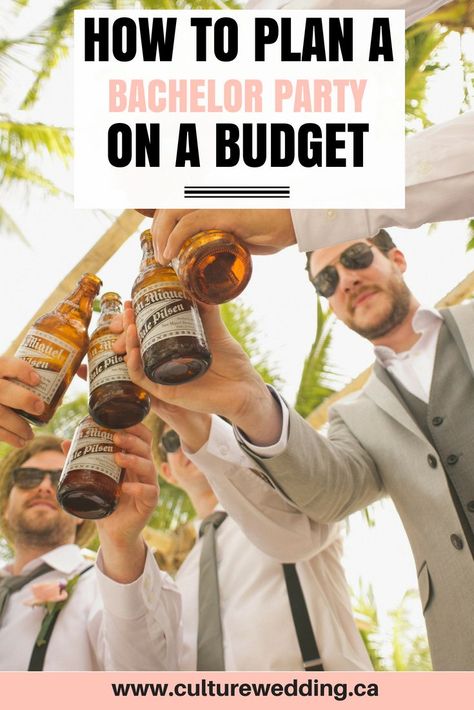 Bachelor party activities to try on a budget. Here a few bachelor party ideas for guys to do. Creative things to do at a bachelor party for men. Games and activities of things to do a bachelor party. How to save money when planning a bachelor party #bachelor #bachelorparty #partyideas #weddingplanning Bachelor Party Ideas For Guys, Bachelor Party Activities, Ideas For Bachelor Party, Bachelor Party Cakes, Bachelor Party Ideas, Bachelor Party Games, Party On A Budget, Bachelor Party Favors, Budget Party