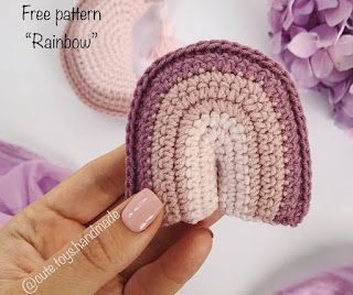 PATRONES AMIGURUMI GRATIS: PATRON GRATIS ARCOIRIS AMIGURUMI 54696 Fingerless Gloves, Arm Warmers, Amigurumi, Rainbow, Internet, Crochet