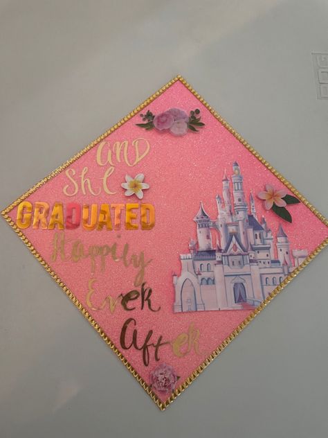 “and she graduated happily ever after” Grad Cap, Happily Ever After, Ever After, Fairy Tales, Collage, Pins