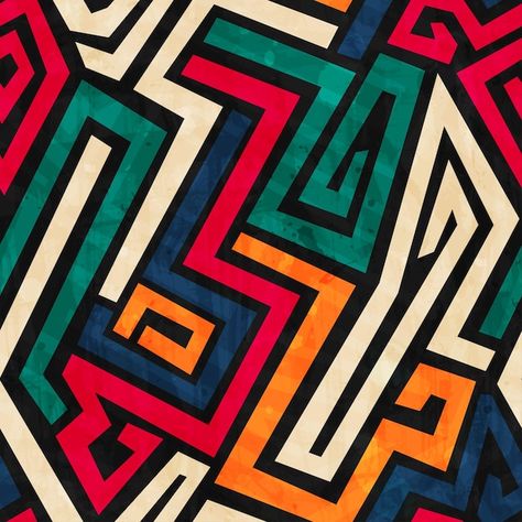 Paz Hippie, Paper Patterns Design, Africa Art Design, Grunge Effect, African Pattern Design, African Colors, Church Poster Design, Pattern Design Inspiration, Flyer Design Inspiration