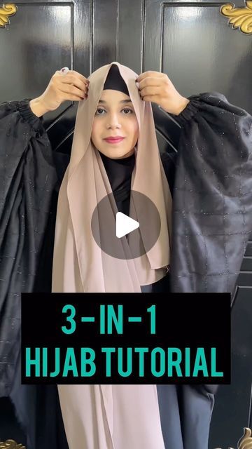 How To Tie A Hijab, Shawl Tutorial Hijab, Full Coverage Hijab Tutorial, Full Coverage Hijab, Unique Hijab, Hijab Look, Hijab Caps, Stylish Hijab, Scarf Tutorial