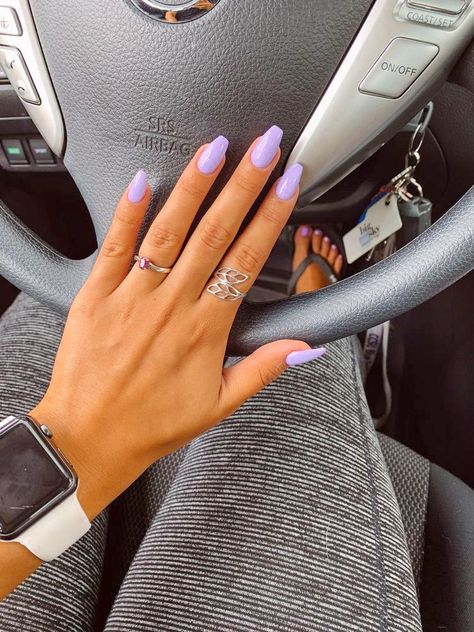 Colors For Pale Skin, Solid Color Acrylic Nails, Plain Acrylic Nails, Nail Colors For Pale Skin, Nails Coral, Spring Break Nails, Aqua Nails, Purple Acrylic Nails, Solid Color Nails