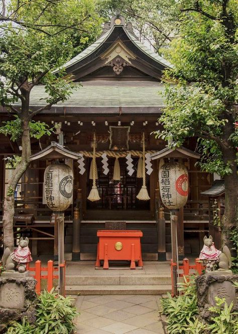 Japanese Guide, Japanese Shrines, Inari Shrine, Japanese Buildings, Japanese Shrine, Japan Architecture, Torii Gate, Shinto Shrine, Japanese Temple