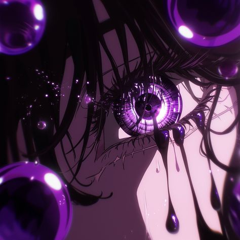 Dark Purple Aesthetic Gif, Chainsaw Man Pfp, Man Pfp, Violet Aesthetic, Dark Purple Aesthetic, Magic Eyes, Fantasy Map, Aesthetic Gif, Smile Because