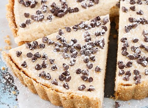 Recipe: Cannoli Tart Ready in 17 minutes | Italian Sons and Daughters of America Cannoli Filling, Sicilian Recipes, Mascarpone Cheese, Christmas Dessert, Whipping Cream, 7 Minutes, Italian Desserts, Summer Dessert, Graham Cracker Crumbs