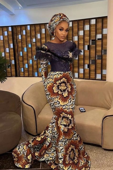 African Outfits For Women, Women Attire, Beads Clothes, Ankara Long Gown, Ankara Dress Designs, Nigerian Lace Styles, Formal Women, Ankara Long Gown Styles, African Wedding Attire