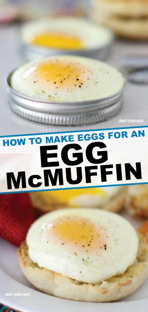 Cooking Eggs For Breakfast Sandwiches, Making Eggs For Breakfast Sandwiches, Egg For Breakfast Sandwich, Oven Eggs For Sandwiches, Eggs In Oven For Sandwiches, How To Make Eggs For Breakfast Sandwich, Different Ways To Make Eggs, Mcmuffin Sandwiches, Eggs For Sandwiches