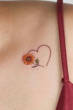 28 Attractive Sunflower Tattoo Ideas You'll Want Forever - 194 Sunflower Tattoo Ideas, Sunflower Tattoo Simple, Flower Wrist Tattoos, Anklet Tattoos, Tasteful Tattoos, Petite Tattoos, Sunflower Tattoos, Tatuaje A Color, Sunflower Tattoo Design