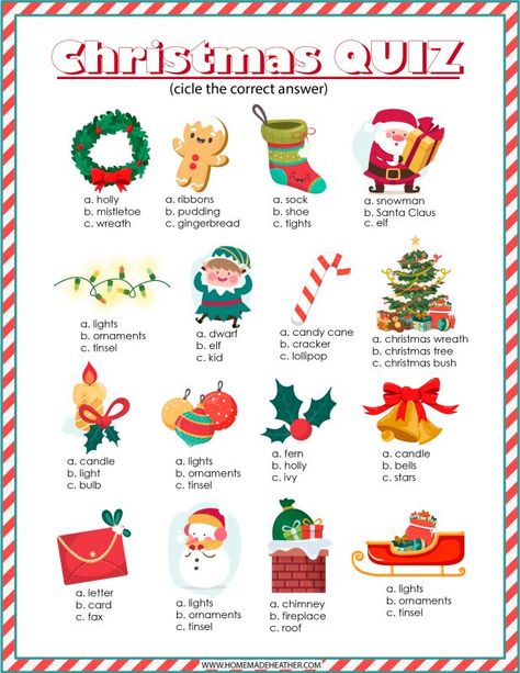 christmas activity printable Christmas Jumper Day Activities, Christmas Quiz For Kids, Christmas Activity Printables, Activity Printables, Christmas Sheets, Christmas Quiz, Christmas Lesson, Christmas Decorations Centerpiece, Christmas Jumper Day