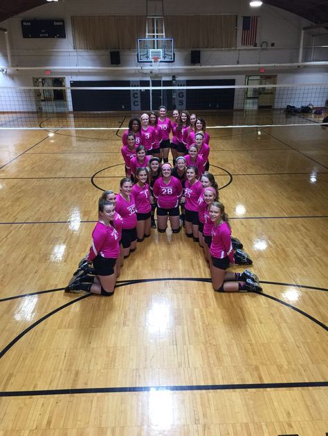 Dig Pink Volleyball Decorations, Pink Out Night Volleyball, Pink Night Volleyball, Volleyball Pink Out Ideas, Volleyball Fundraiser Ideas, Dig Pink Ideas, Pink Out Volleyball Game, Dig Pink Volleyball Posters, Dig Pink Volleyball