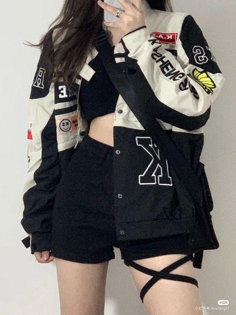 Ootd Boyish, Korean Casual Outfits, Cute Dress Outfits, Tomboy Outfits, Tomboy Style Outfits, Easy Trendy Outfits, Tomboy Fashion, Kpop Fashion Outfits, Really Cute Outfits