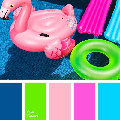 Contrasting Palettes | Color Palette Ideas In Color Balance, Neon Colour Palette, Color Palette Ideas, Paint Your House, Wall Living Room, Color Palette Challenge, Neon Painting, Pink Palette, Palette Ideas