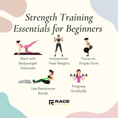 New to strength training? Start strong with these essential tips for beginners! Learn about bodyweight exercises, free weights, and how to progress safely. Strength Training Beginners, Strength Training Guide For Women, Strength Training At Home, Weight Training For Beginners, Strenght Training, Primal Movement, Strength Training Guide, Resistance Training Workouts, Workout Gym Routine