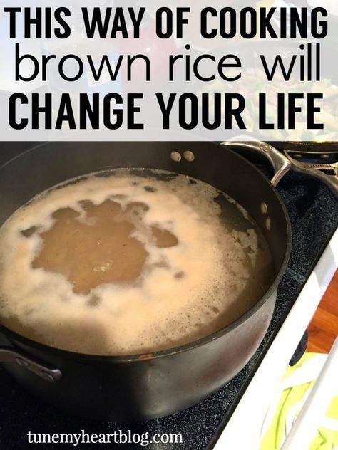 Como hacer el Arroz integral. Best Brown Rice, Cook Brown Rice, Perfect Brown Rice, Healthy Brown Rice, Brown Rice Cooking, Brown Rice Recipes, Spoiler Alert, Food Healthy, Rice Dishes