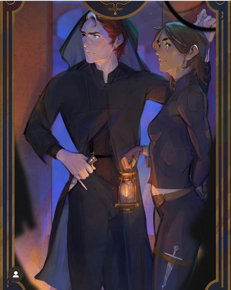 Kell And Lila, Kell Maresh, A Gathering Of Shadows, A Darker Shade Of Magic, Magic City, Dark Shades, Fan Book, Card Illustration, Weird World