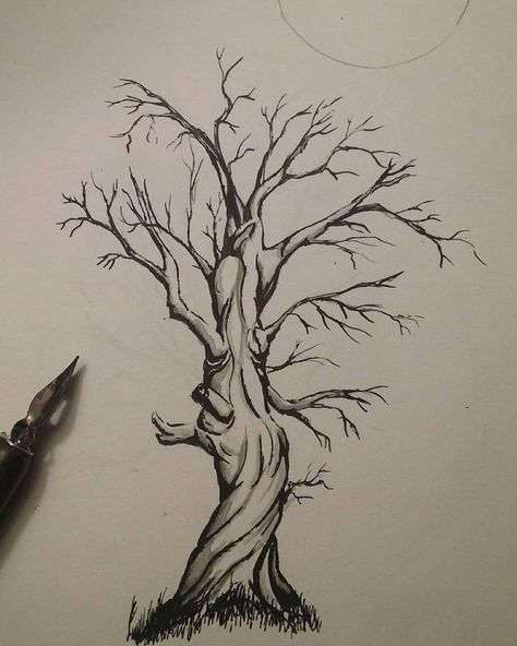 Ink Illustration, Ink Illustrations, A Tree, Aesthetic Anime, Abstract Artwork, Humanoid Sketch, Tattoos, Anime, Art