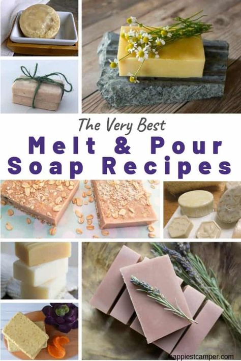 Melt And Pour Soap Recipes, Homemade Goat Milk Soap, Diy Pumpkin Spice, Diy Soap Bars, Easy Soap Recipes, Diy Soap Recipe, Soap Melt And Pour, Handmade Soap Recipes, Soap Tutorial