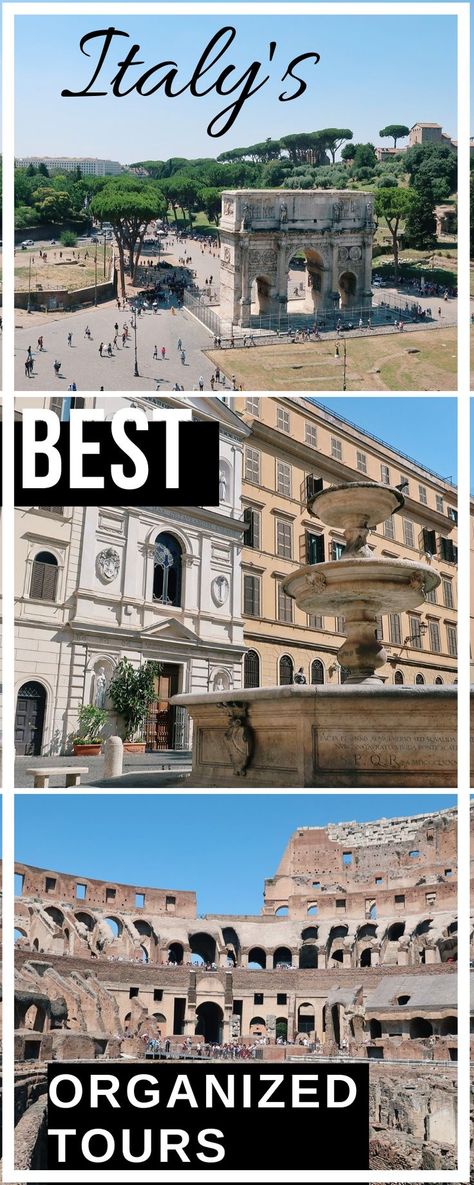 Have an upcoming trip to Italy? Wondering if you should book some tours? This article answers all your questions and concerns. It also goes over some of the most popular and recommended tours in Rome, Tuscany and Venice.  #italy #italytravel #italytravelinspiration #travel #traveldestinations