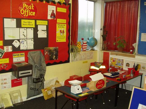 P1010052 | Flickr - Photo Sharing! Post Office Role Play, Role Play Areas Eyfs, Post Office Play, Katie Morag, Role Play Areas, Eyfs Classroom, Play Corner, Continuous Provision, Dramatic Play Area