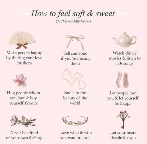 Comfort Things Aesthetic, Soft Girl Activities, How To Feel Like Aphrodite, Soft Romantic Aesthetic, Princess Lifestyle, Etiquette And Manners, Angel Aesthetic, Get My Life Together, Classy Aesthetic