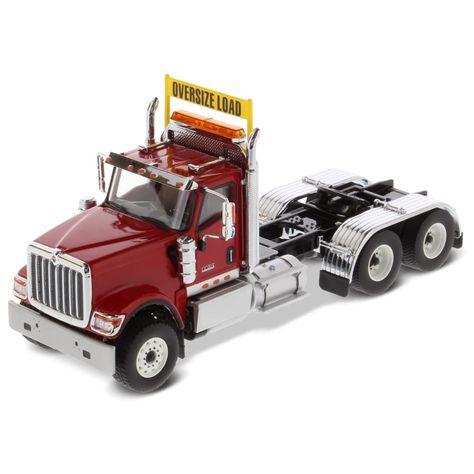 PRICES MAY VARY. AUTHENTIC SCALE REPLICA W/ OUTSTANDING DETAILS - Diecast Masters replicas come with accurate interior and exterior details– including opening hood. The HX520 SFFA Day Cab Tandem Tractor (GVWR: 52,000-92,000 lbs) comes complete with 120” BBC Set-Forward Front Axle, Cummins ISX15 engine, 450-600 HP, and 1,650-2,050 lb.-ft torque. Square, long-design Metton Hood and huck-Spin fasteners on frame and cross members. Includes two exhaust tip options: curved or straight and ‘Oversize Lo B Model Mack Truck, Cabover Semi Trucks, Ford Model T 1908, Autoart Diecast, Model Trucks, Exterior Details, 1/64 Diecast Trucks, Name Gifts, Diecast Models