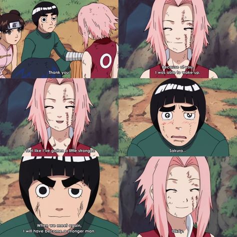 rock Lee and sakura haruno Rock Lee And Sakura, Sakura Haruno Cosplay, Manga Rock, Naruto Couples, Rock Lee, Cartoons Love, Gothic Anime, Naruto Funny, Naruto Characters