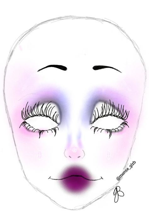 Face Chart, Crazy Makeup, Maquillaje De Ojos, Makeup Ideas, Septum Ring, Nose Ring, Skin Care, Skin, Halloween