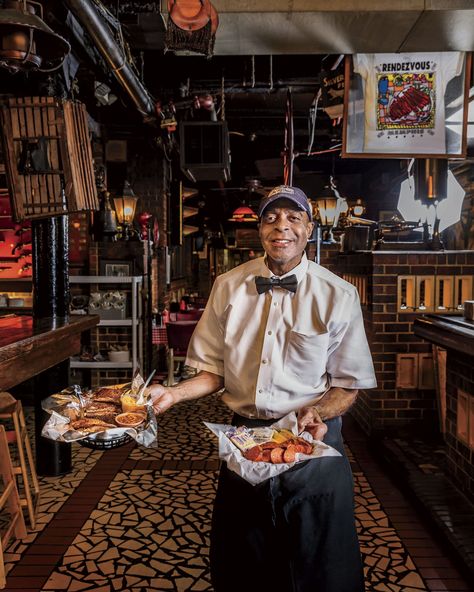 The Best BBQ in Memphis | Southern Living Rendezvous Bbq Memphis, Memphis Tennessee Vacation, Beale Street Memphis, Memphis Bbq, Corner Restaurant, Rib Sandwich, Dry Rub For Ribs, Barbecue Sandwiches, Barbecue Sides