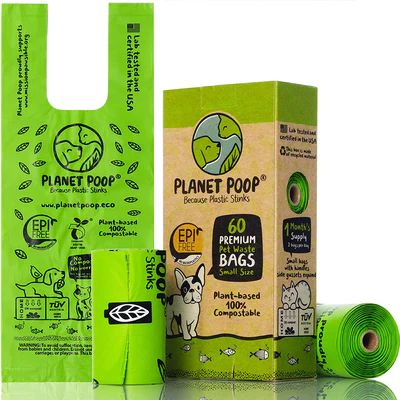 The 7 Best Biodegradable Dog Poop Bags In 2021 Dog Poo Bags, Pet Waste Bags, Cat Bag, Dogs Pooping, Small Dog Breeds, Pet Supplies Dog, Cats Dogs, Leak Proof, Plastic Free