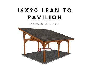 Build plans | Etsy Lean To Pavilion, Wood Deck Plans, Lean To Carport, Deck Building Plans, Large Gazebo, Lean To Roof, Pavilion Plans, Diy Gazebo, Carport Plans