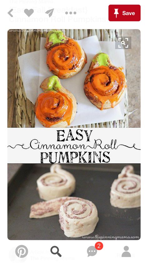 Easy Fall Breakfast, Recetas Halloween, Halloween Breakfast, Fall Snacks, Halloween Baking, Fall Breakfast, Snacks Für Party, Fall Treats, Halloween Snacks