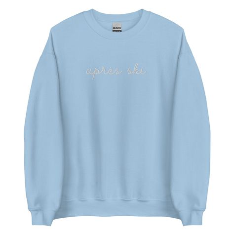 Dark Blue Embroidery, Light Pink Sweatshirt, Embroidery Light, Chic Sweatshirt, Big Little Gifts, Alpha Sigma Alpha, Alpha Chi Omega, Sigma Kappa, Sweatshirt Cute