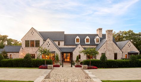 SHM Architects — Radbrook European Farmhouse Exterior, Fayetteville Arkansas, European Farmhouse, Modern Farmhouse Exterior, Farmhouse Exterior, Dream House Exterior, Dream House Plans, Brick House, Architect Design