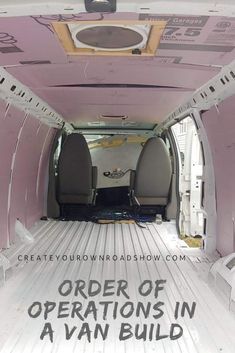 Van Life Bucket List, Converted Vans Layout, Passenger Van Camper, Van Life Build Ideas, Van House Layout, No Build Van Build, Camper Van Air Conditioning, Astrovan Conversions, Van Life Build