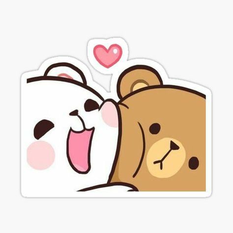 Couple Stickers For Scrapbook, Baby Bear Tattoo, Rolled Magazine Art, Diy Bullet Journal, Bear Drawings, Punny Cards, Love Birthday Quotes, Good Photo Editing Apps, Milk & Mocha