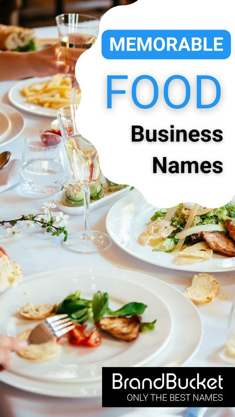 Catering Names Ideas, Food Stall Name Ideas, Catering Business Names, Fast Food Restaurant Names Ideas, Food Business Name Ideas, Restaurant Names Ideas, Pop Up Business, Food Cart Business, Truck Wedding