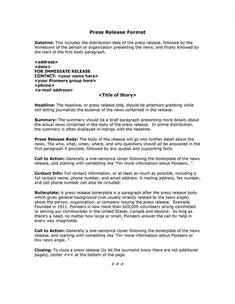 Image of Blank Trade Show Press Release Template Word Published by Steven William. Trade show press release template. In the hectic world of software advancement, the demand for effectiveness, precision, and consistency in deploying ... Press Release Design, Public Relations Career, Press Release Example, Press Release Template, Public Relations Strategy, Thank You Letter Template, Creative Photography Poses, Outline Format, Expert System