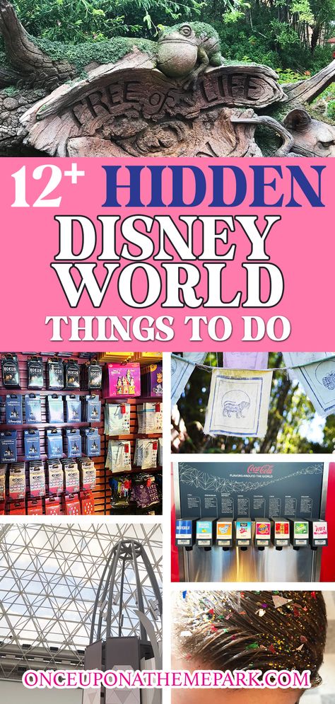 12+ Hidden Things To Do at Disney World on your Next Trip! What To Do At Disney World, Disney World Tips And Tricks 2024, Hidden Disney Secrets, Disney World Must Do, Disney World 2024, Disney World For Adults, Disney 2025, Disney World Tips, Disney Bachelorette