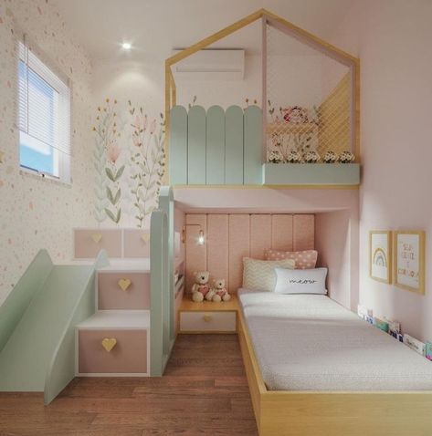 Girly Playroom, Twin Girl Bedrooms, Girls Room Design, Kids Room Interior Design, Kids Bedroom Inspiration, Kids Bedroom Designs, Kids Room Inspiration, Kids Interior Room, Toddler Rooms