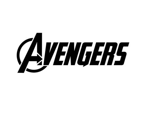 Avengers Logo Vectors Free Download Marvel Logo Drawing, Avengers Logo Drawing, Avengers Font, Marvel Studios Logo, Avengers Design, Logo Avengers, Marvel Sticker, Avengers Texts, Marvel Design