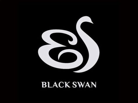 Kpop Business Name Ideas, Black Swan Logo, Kpop Group Names, Kpop Tattoos, Group Names Ideas, The Black Swan, Group Logo, Swan Logo, Kpop Group